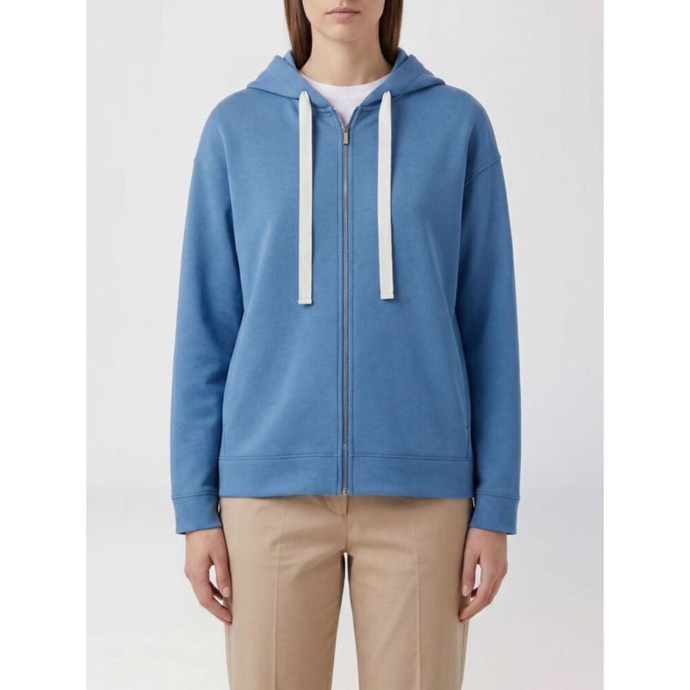 'S Max Mara Sweatshirt Woman Gnawed Blue